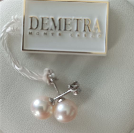 Orecchini Demetra Donna in Oro Perla 020.W.775.W - 020.W.775.W